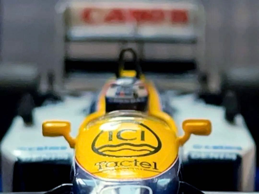 ミニチャンプス 1/43 ウィリアムズ・ホンダ FW11B マンセル 1987年