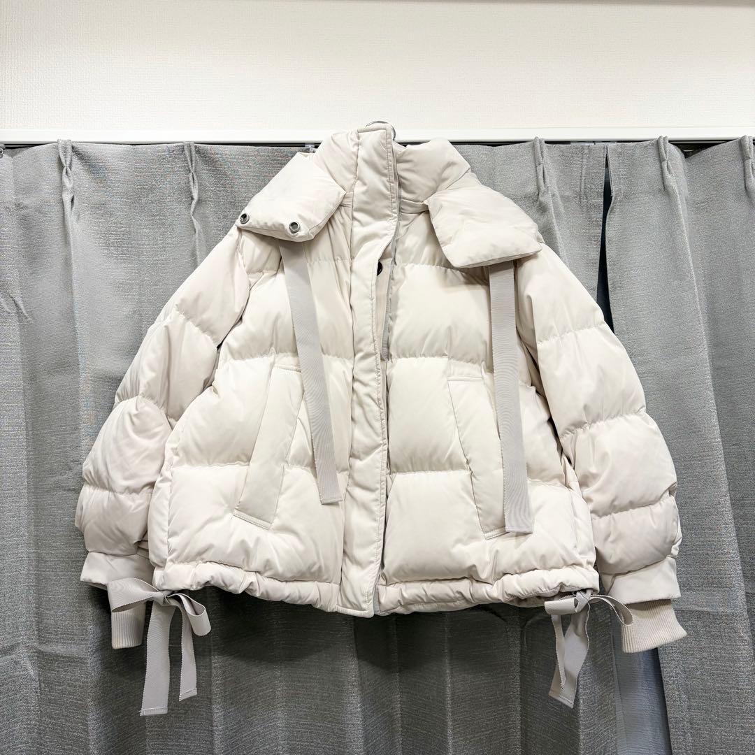 SNIDEL ホワイト ダウンジャケット