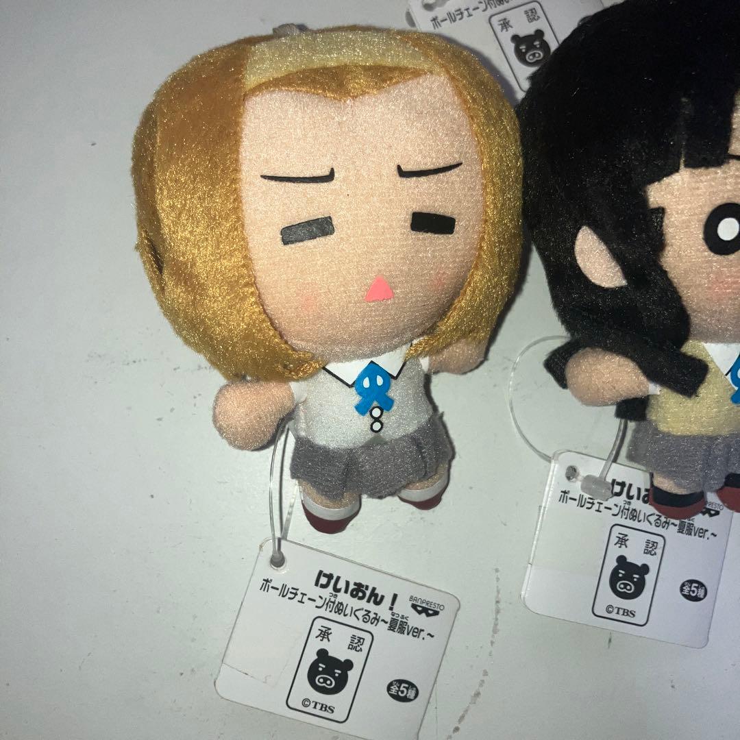 けいおん ボールチェーン付ぬいぐるみ - メルカリ