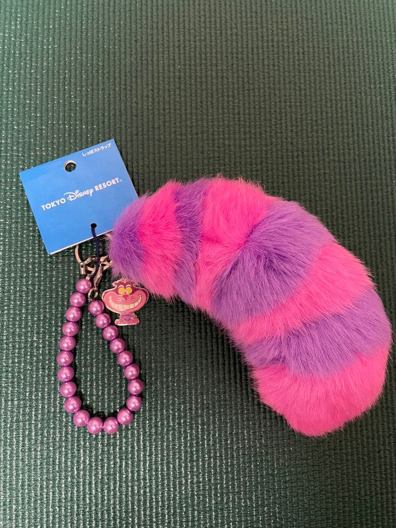 未使用品 ディズニー しっぽストラップ チェシャ猫 - メルカリ