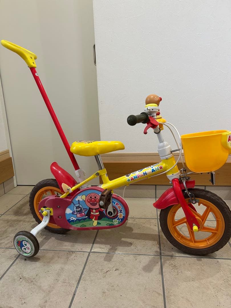 アンパンマン 12インチ 子供自転車 - メルカリ