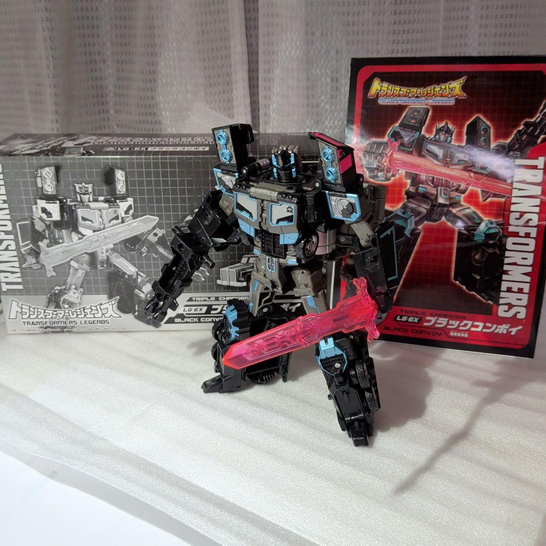 トランスフォーマーレジェンズ　lg-ex ブラックコンボイ