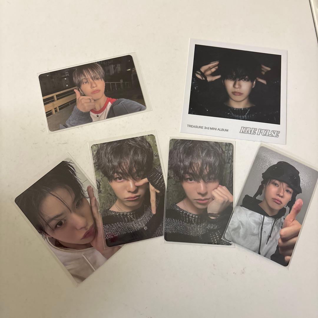 TREASURE LOVE PULSE ジェヒョク 封入トレカ、ポラロイド - メルカリ