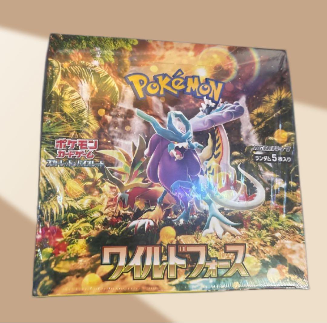 ポケモンカード ワイルドフォース BOX シュリンク付き 未開封 - メルカリ