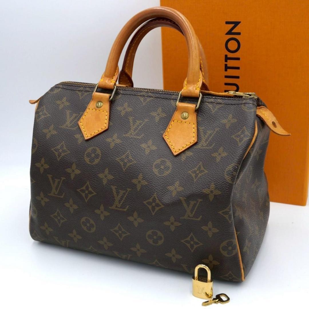 ルイヴィトン モノグラム スピーディ25 ハンドバッグ ミニボストン