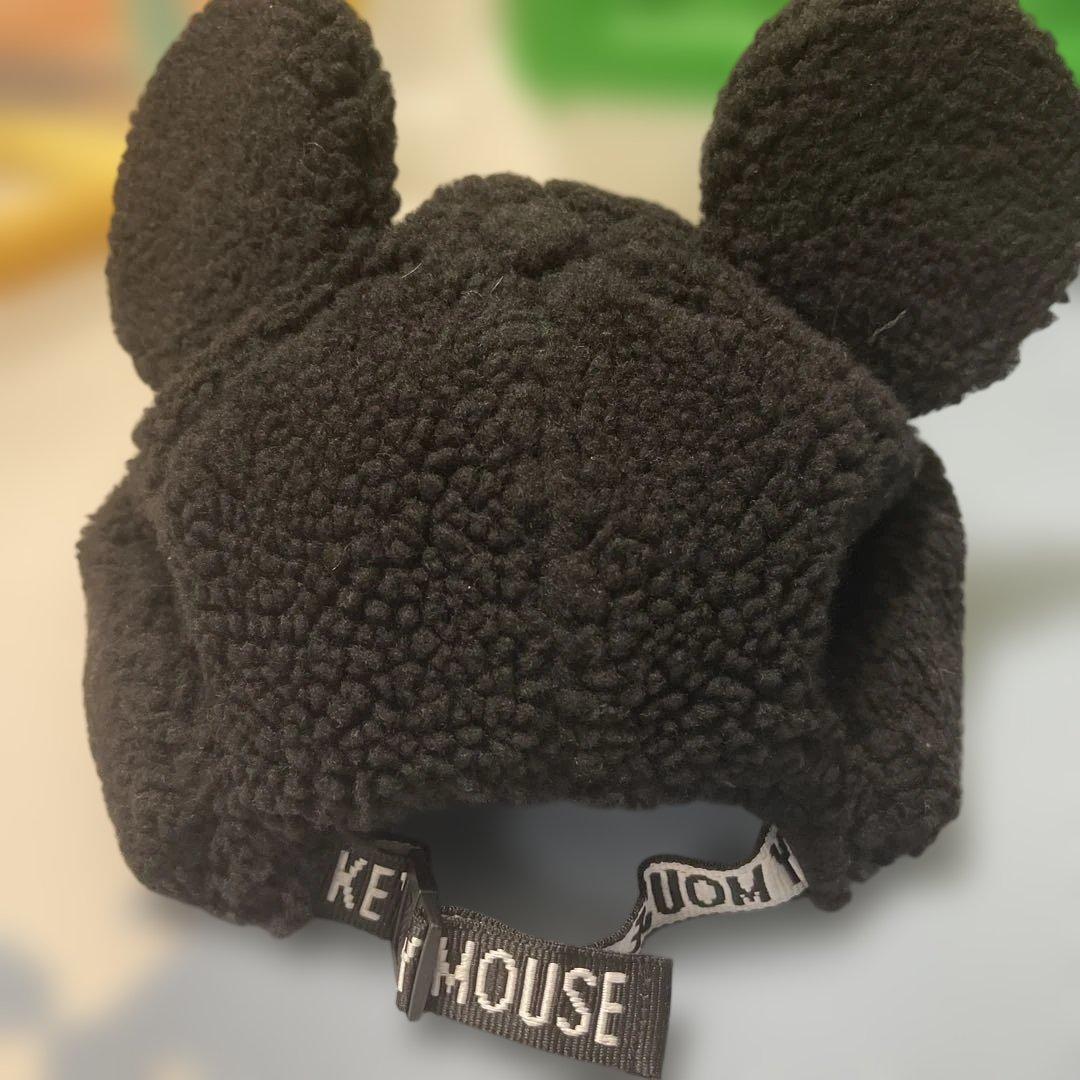 東京ディズニーリゾート ミッキー耳帽子 黒 - メルカリ