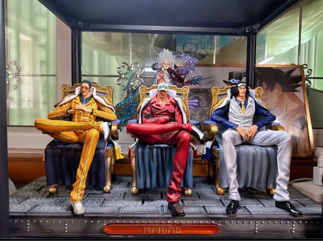 ワンピース 海軍本部三大将 赤犬 青雉 黄猿 頂上戦争フィギュア