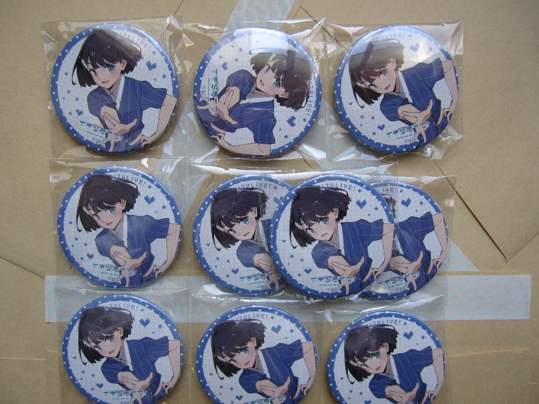 いきづらい部！ 1st LIVE　ガチャ 麻布麻衣　缶バッジ