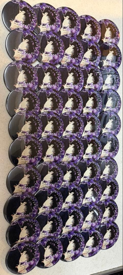 呪術廻戦　伏黒恵　缶バッチ50個 呪術廻戦 伏黒恵 缶バッチ50個 呪術廻戦 伏黒恵 コレクション缶バッジ