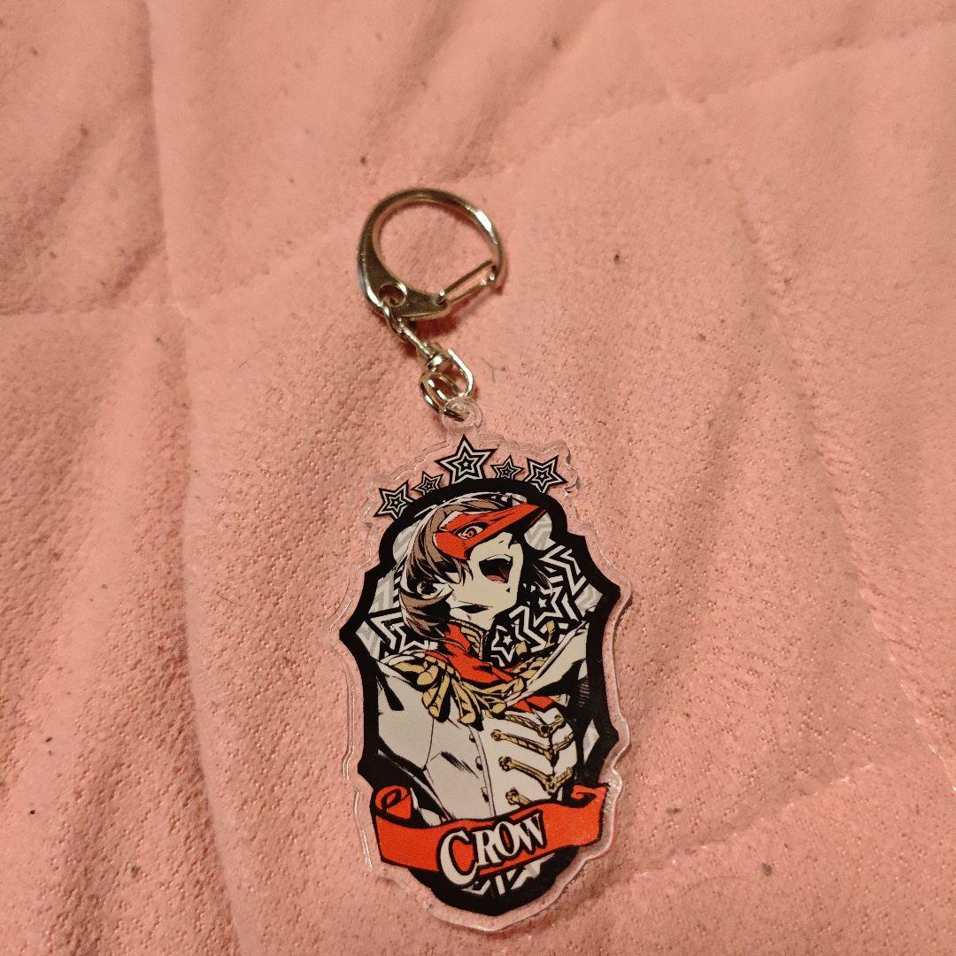 ペルソナ5 明智吾郎 クロウ エンブレムアクリルキーホルダー - メルカリ