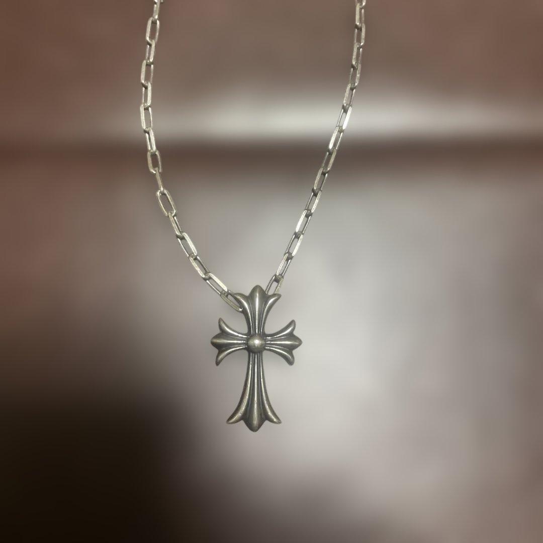シルバー クロスモチーフ ネックレス