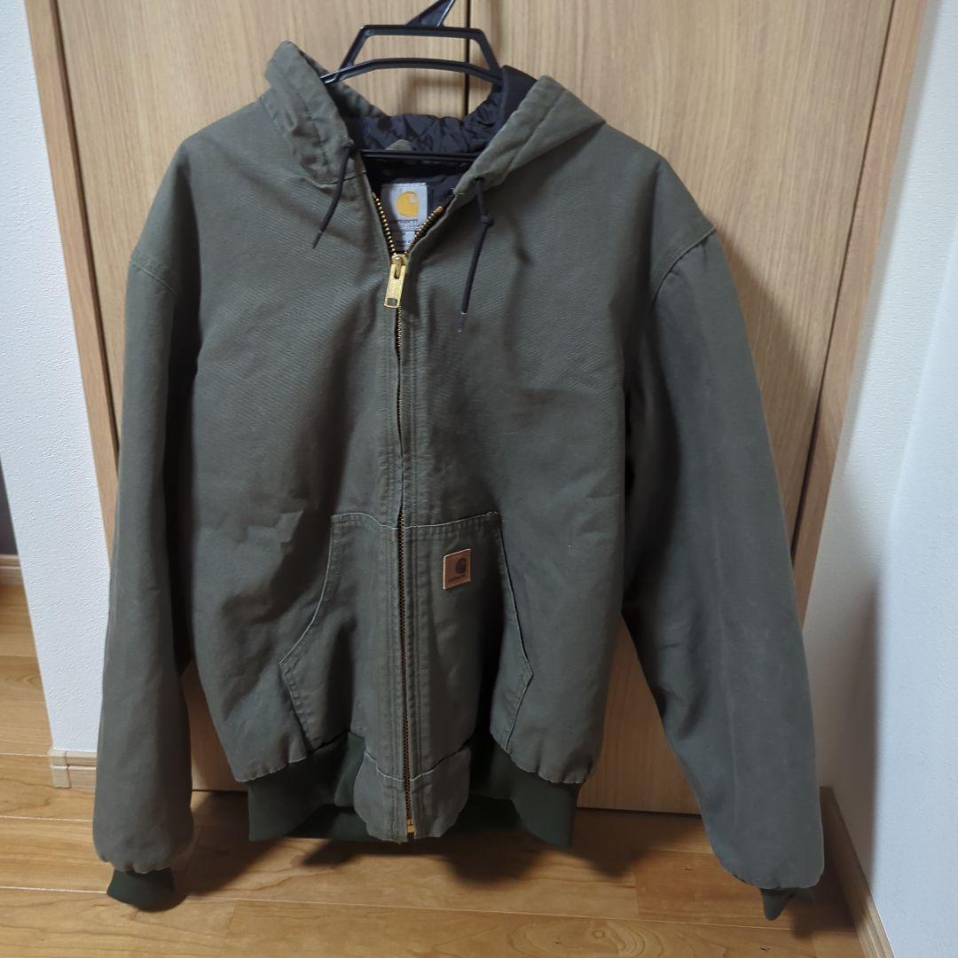 モスグリーン Carhartt アクティブジャケット Active Jacket - メルカリ
