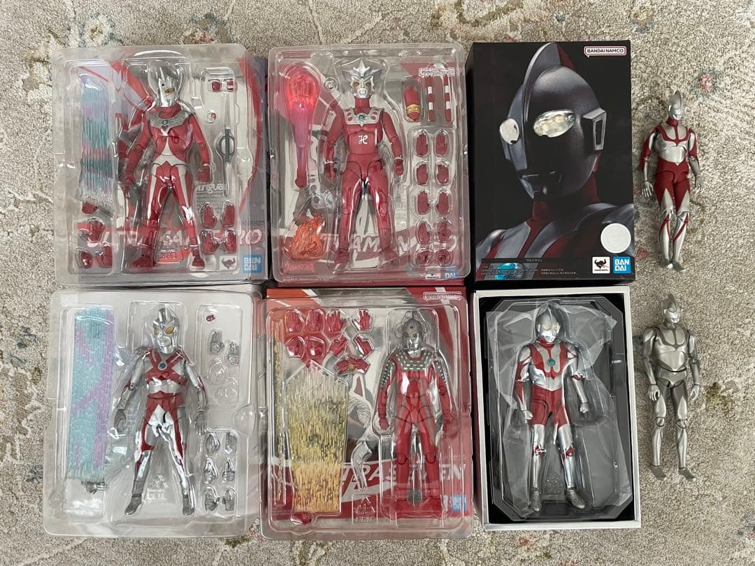 S.H.figuarts 真骨彫製法 ウルトラマン レオ セブン タロウ エース