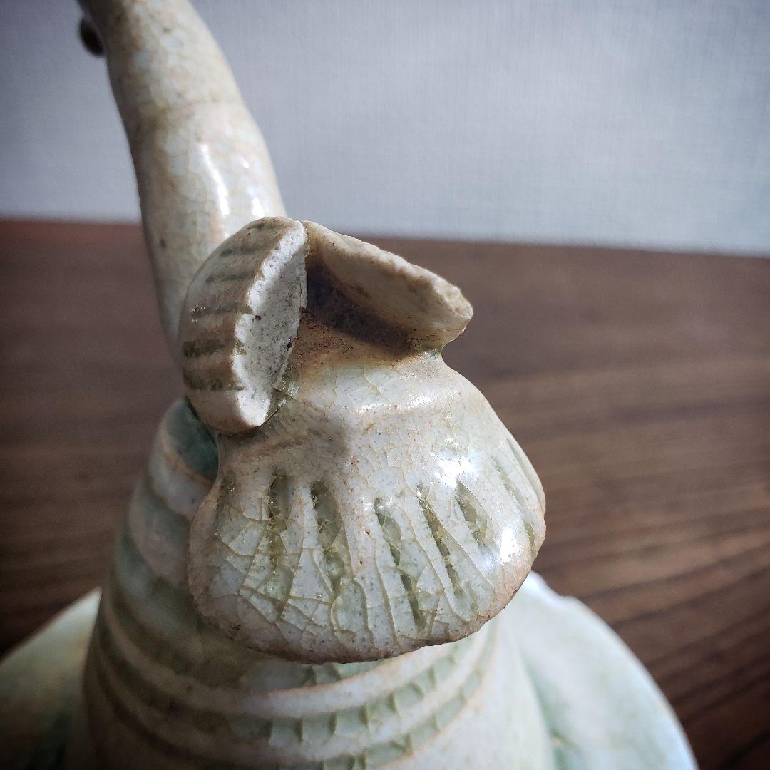 蓋 壺 中国骨董 宋 青釉 盖罐 がいかん 魂瓶 - メルカリ