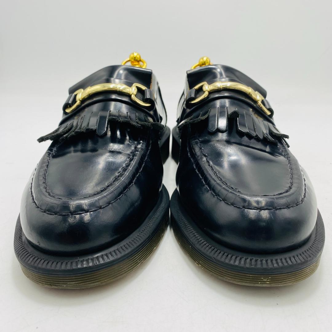 Dr.Martens ドクターマーチン ビットローファー フリンジ UK8 黒