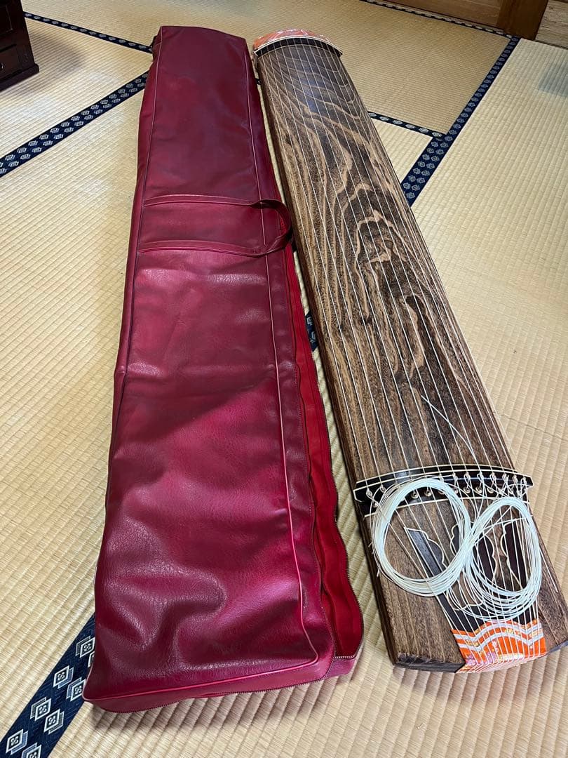 琴　13弦　ケース付　箏　和琴