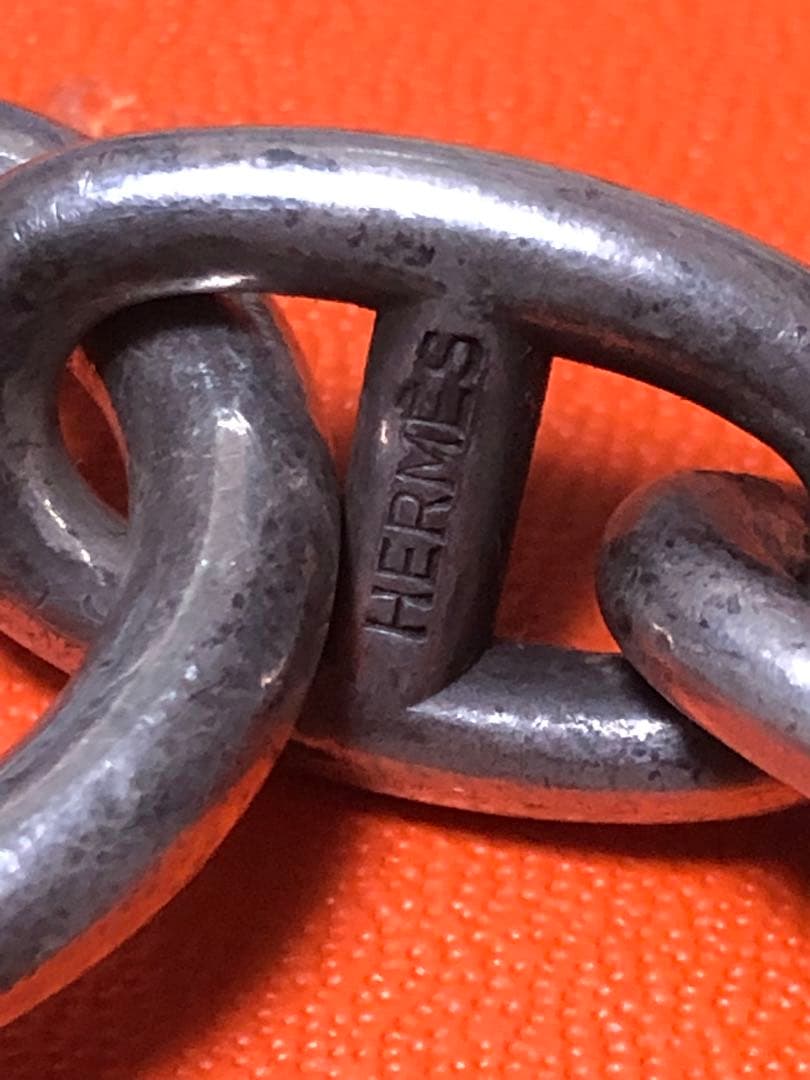 ヴィンテージ HERMES シェーヌダンクル TGM 12コマ マルジェラ期