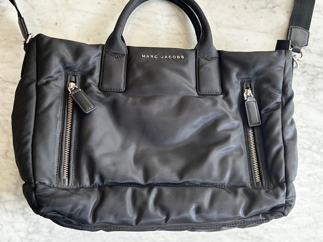 MARC JACOBS 2wayショルダーバッグ Marc Jacobs ターンロック 2wayストラップ付ショルダーバッグ (MARC