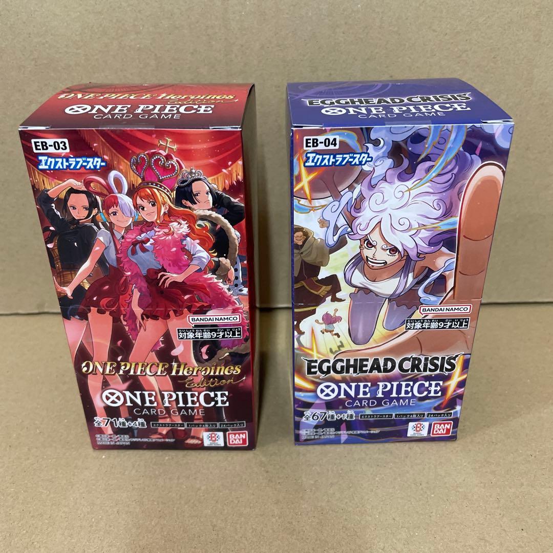 ワンピース ヒロインズ エディション & EGGHEAD CRISIS各1BOX