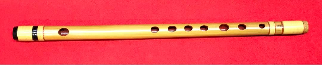 横笛295篠笛/12本調子/㐂月/中古品