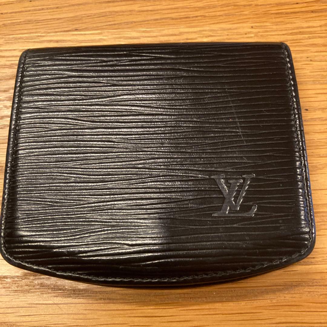 LOUIS VUITTON/ルイ・ヴィトン エピ コインケース レザー 黒 - メルカリ
