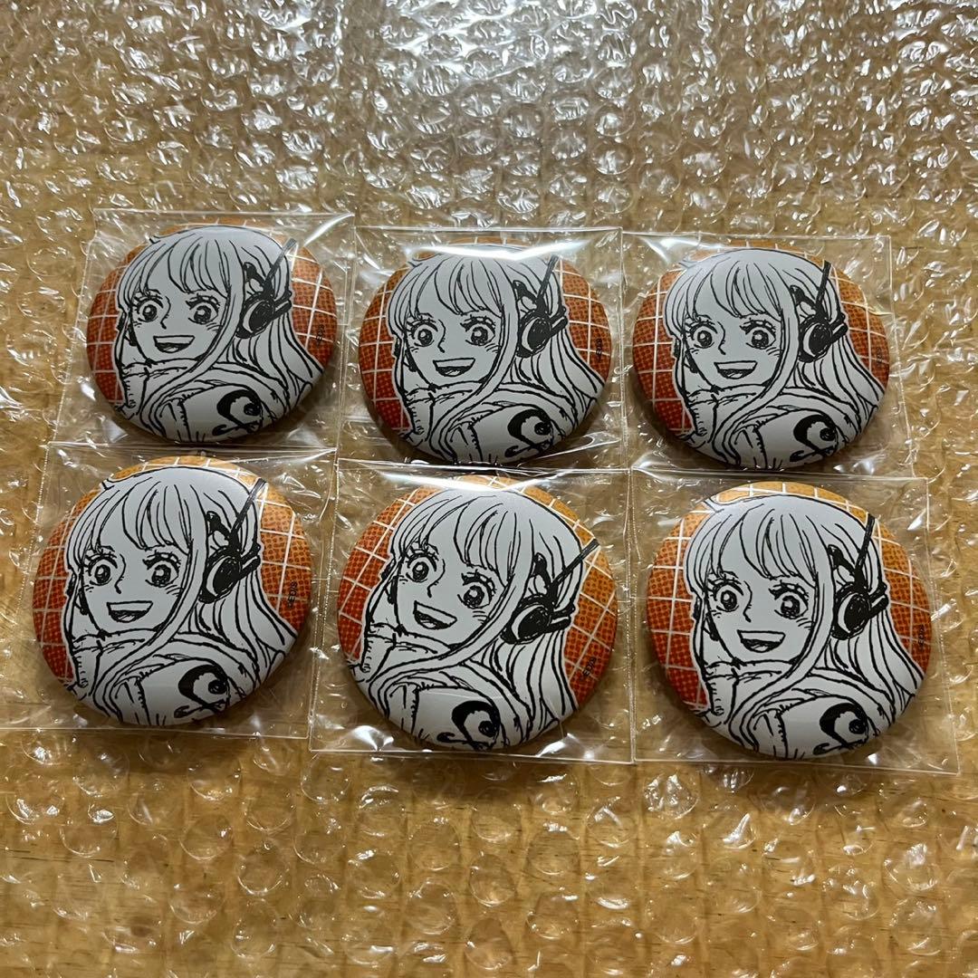 ワンピース ナミ 商品名長ェな 缶バッジ 6点 - メルカリ