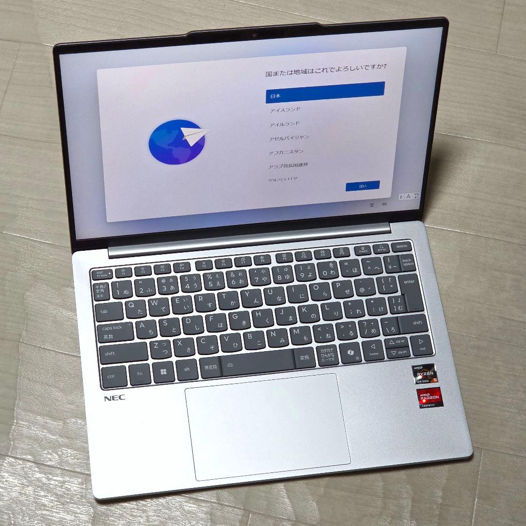 Windowsノート本体 NEC LAVIE N13 Slim N1355JAS 16GB 256GB