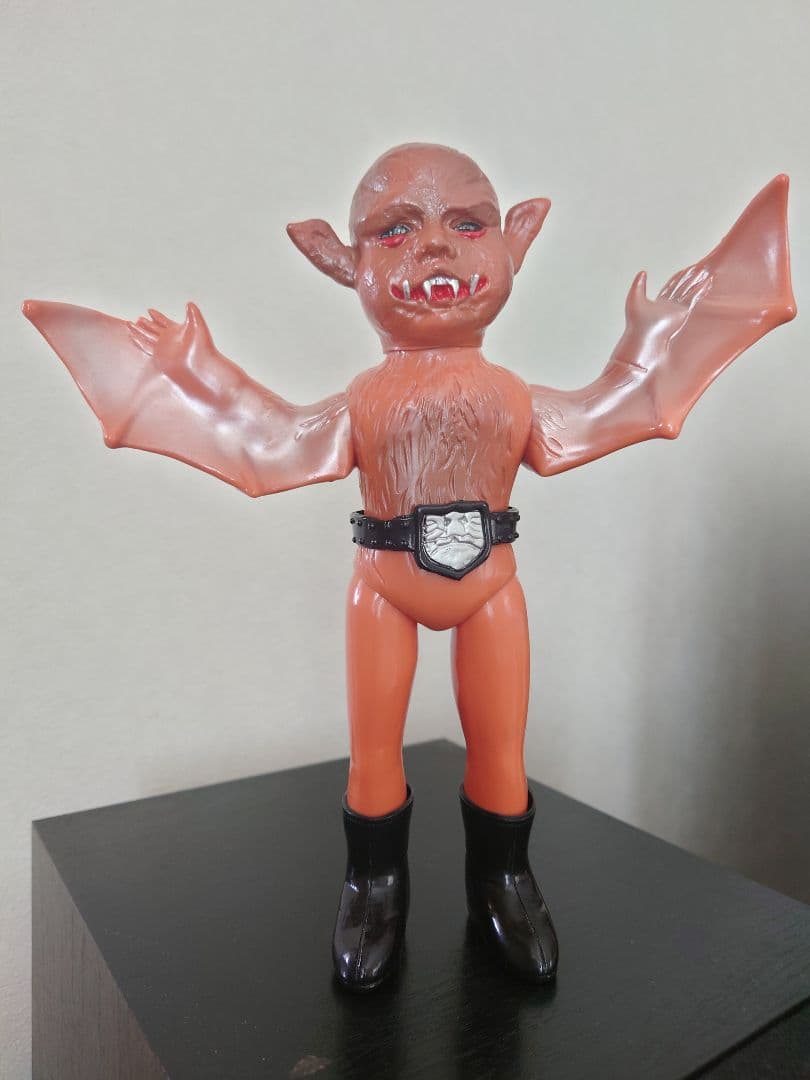 ユニファイブ　ライダー怪人　スタンダードソフビ　コウモリ男　2000年製