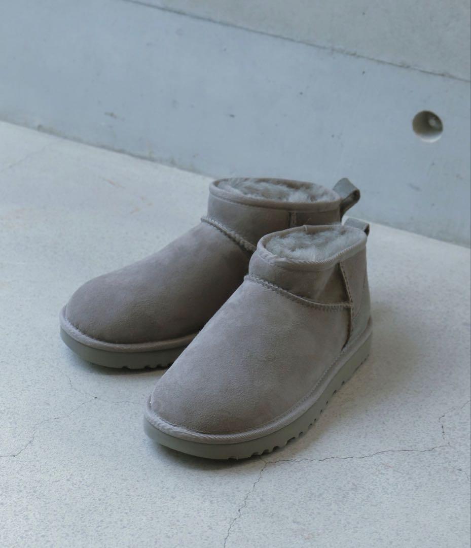 【週末セール】UGG✨️国内正規品✨️25cm クラシックウルトラミニ グレー