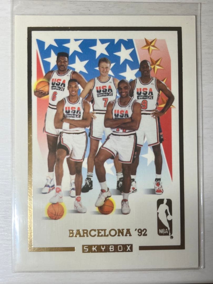 ☆マイケル・ジョーダン☆初代USAドリームチームメンバー・トレカ 大学生を0点に封殺。“史上最高のバスケ集団”ドリームチームが見せた