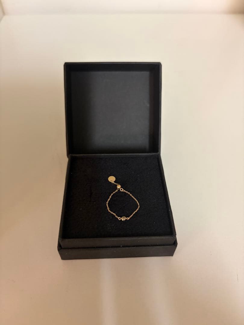 les bon bon ルボンボンアジャスタブルダイヤモンドリング10K