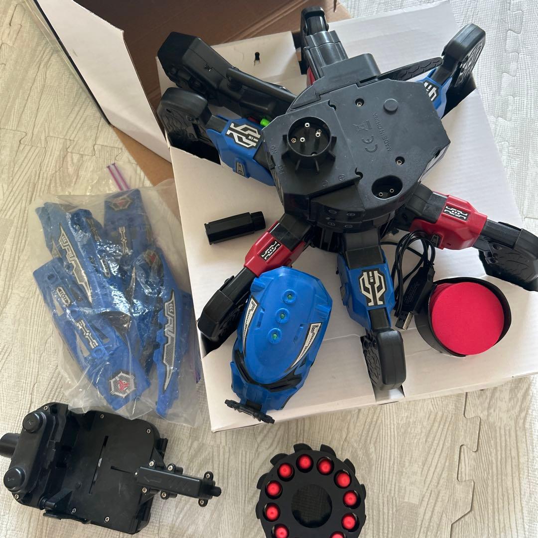 ラジコン スペースウォリアー セット スパイダー ミサイル 対戦