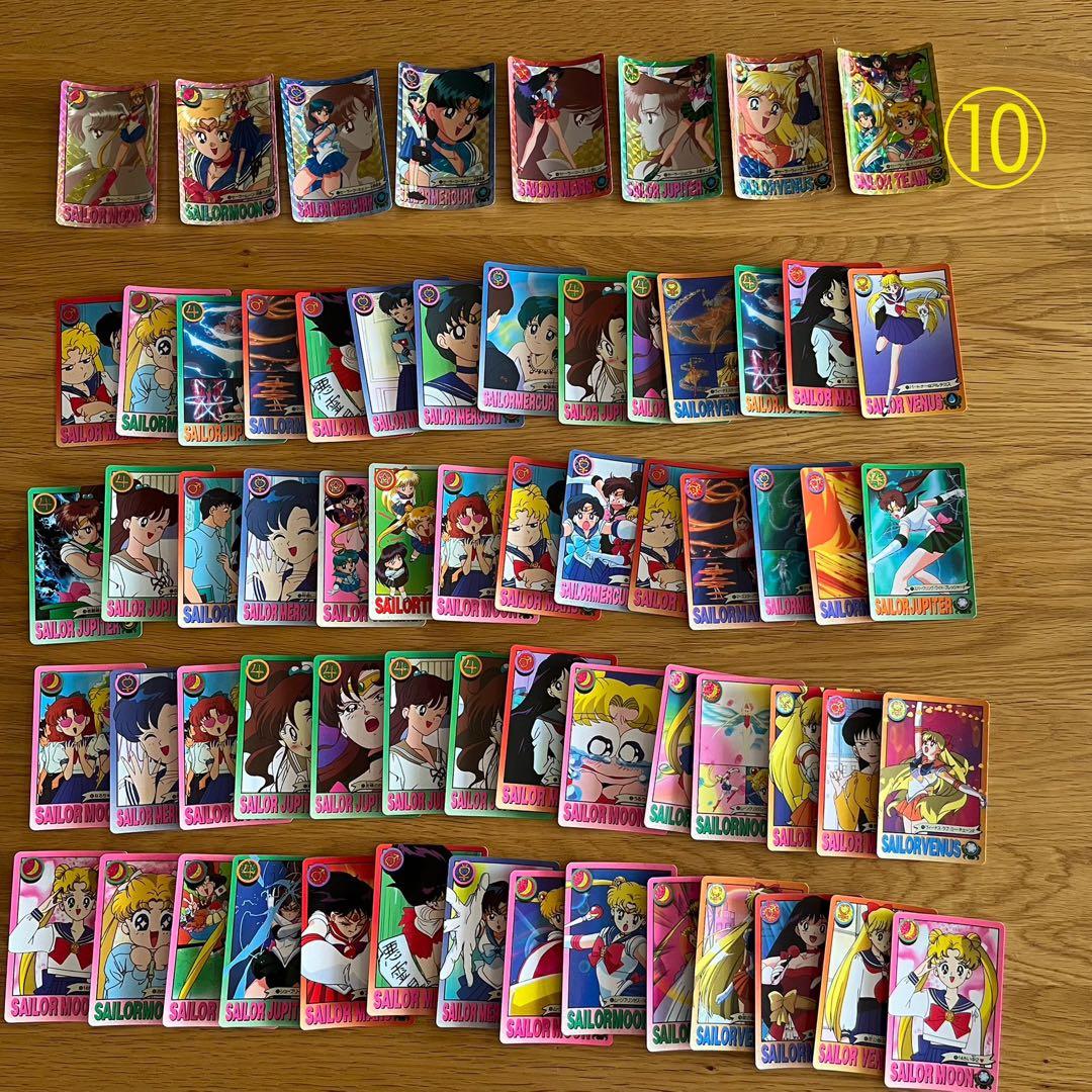 セーラームーン カード アマダ バンダイ 約400枚 まとめ売り - メルカリ