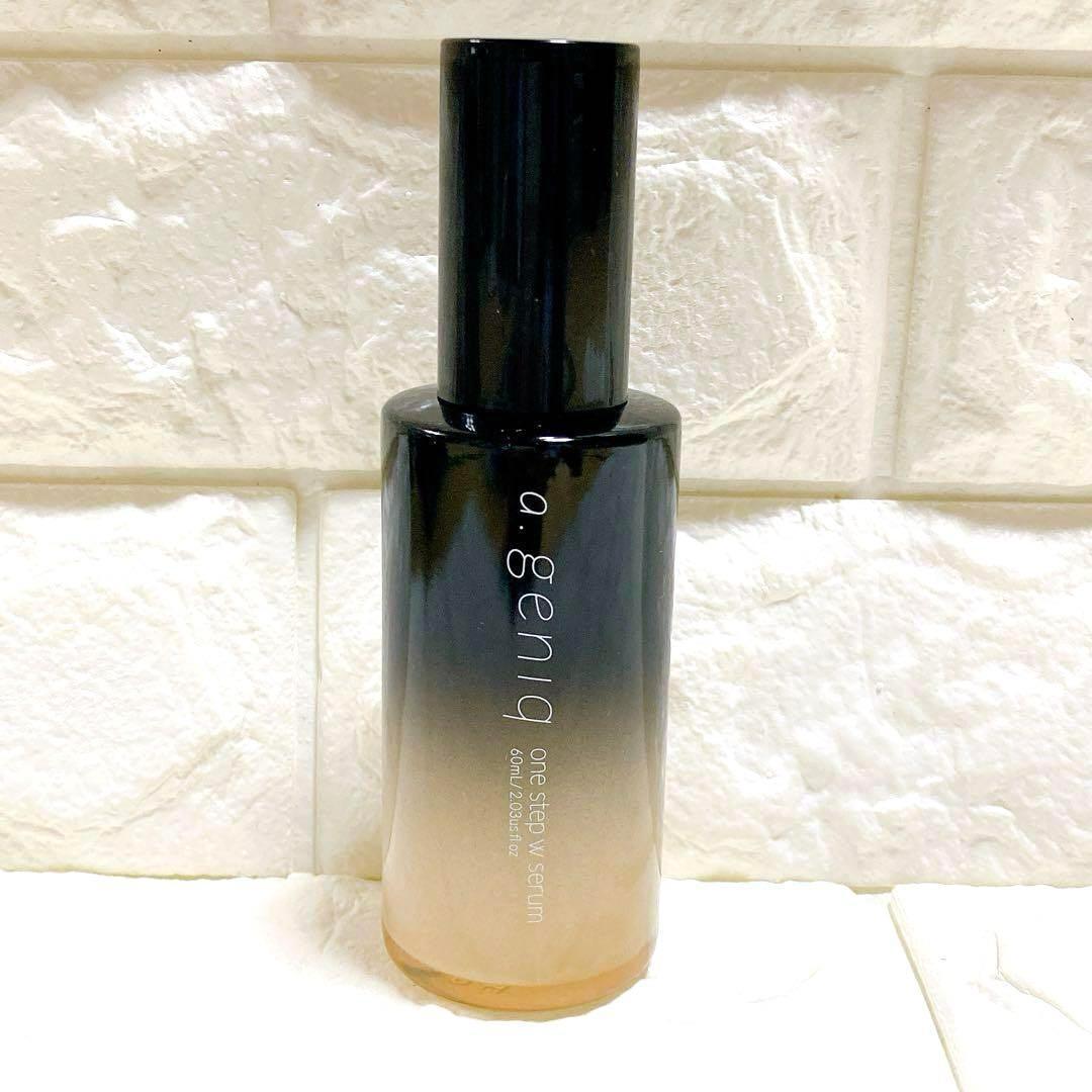 a.geniq ワンステップWセラム オールインワン美容液 化粧水 無添加