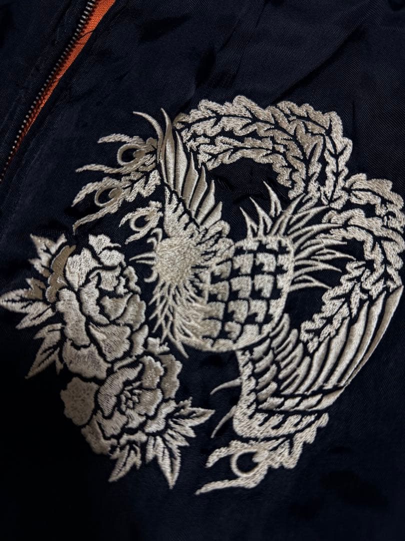 Cropped 2面用 CROPPED HEADS 龍 日本限定 スカジャン vintage Heads