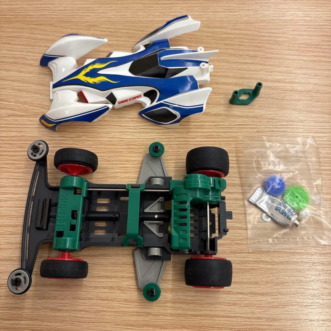 おまけ付】タミヤ ミニ四駆 シャイニングスコーピオン 当時物No.1