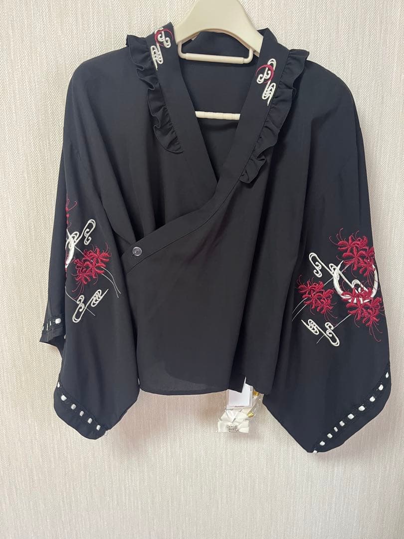 Amavel おぼろ月夜の彼岸花 和風スカート、ブラウス ◇おぼろ月夜の彼岸花◇ | Amavel BLOG