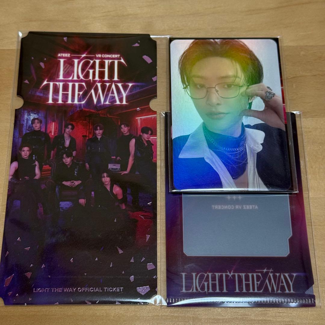 【ミンギ】ATEEZ VR CONCERT スペシャルフォトカード セット 🎬ATEEZ VR CONCERT : LIGHT THE WAY 入場特典 トレカ フォトカード