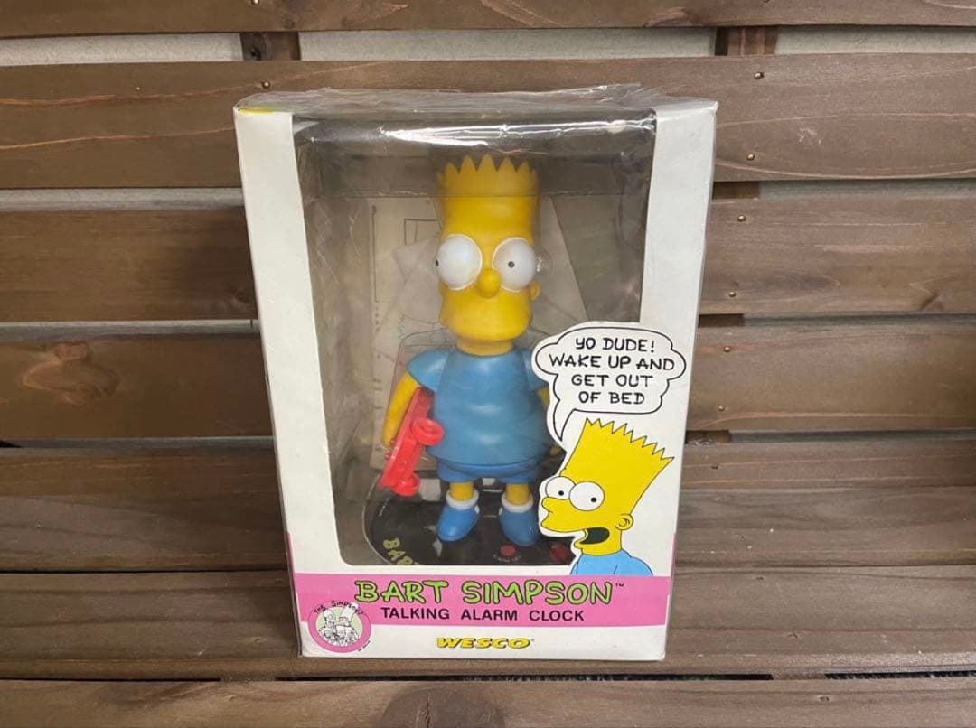 バート・シンプソン 話すアラームクロック