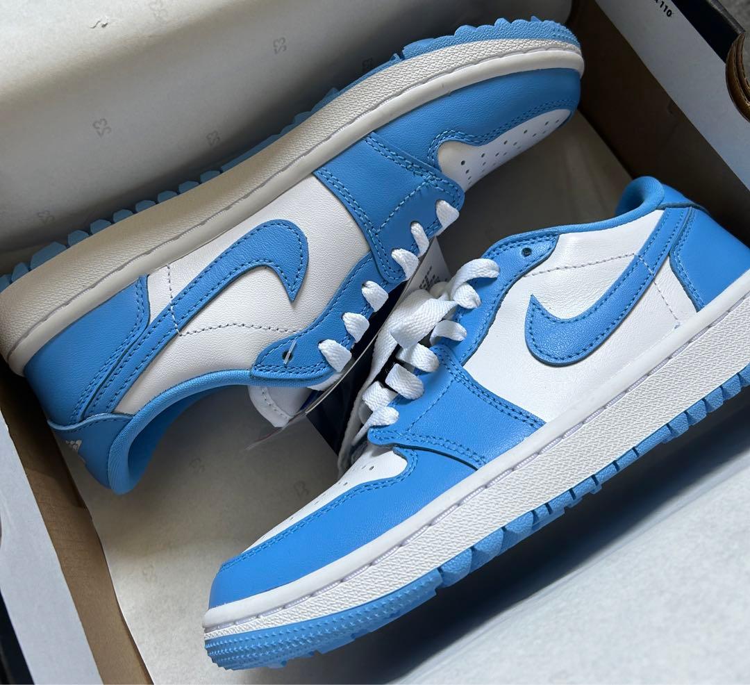 新品未使用 ナイキ エア ジョーダン 1 LOW G ゴルフシューズ 23.5㎝