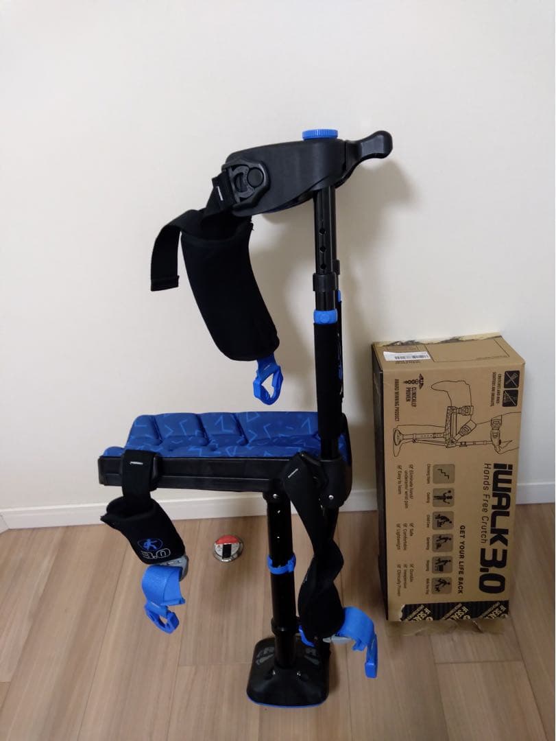 iWALK3.0 障害者用歩行補助具 アイウォーク3.0（iWALK3.0）[ハンズフリー松葉杖・ニークラッチ