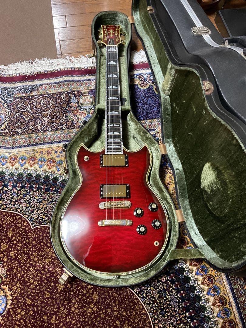 YAMAHA SG-2000キルト ワインレッドバースト - メルカリ