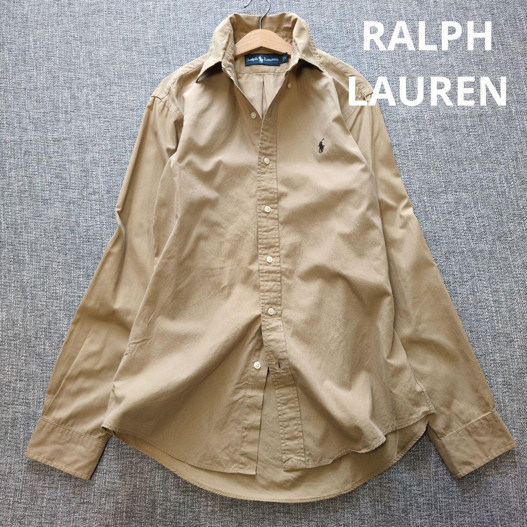 ラルフローレン　国内正規品　リラックスフィット　ポニー刺繡　コットンシャツ