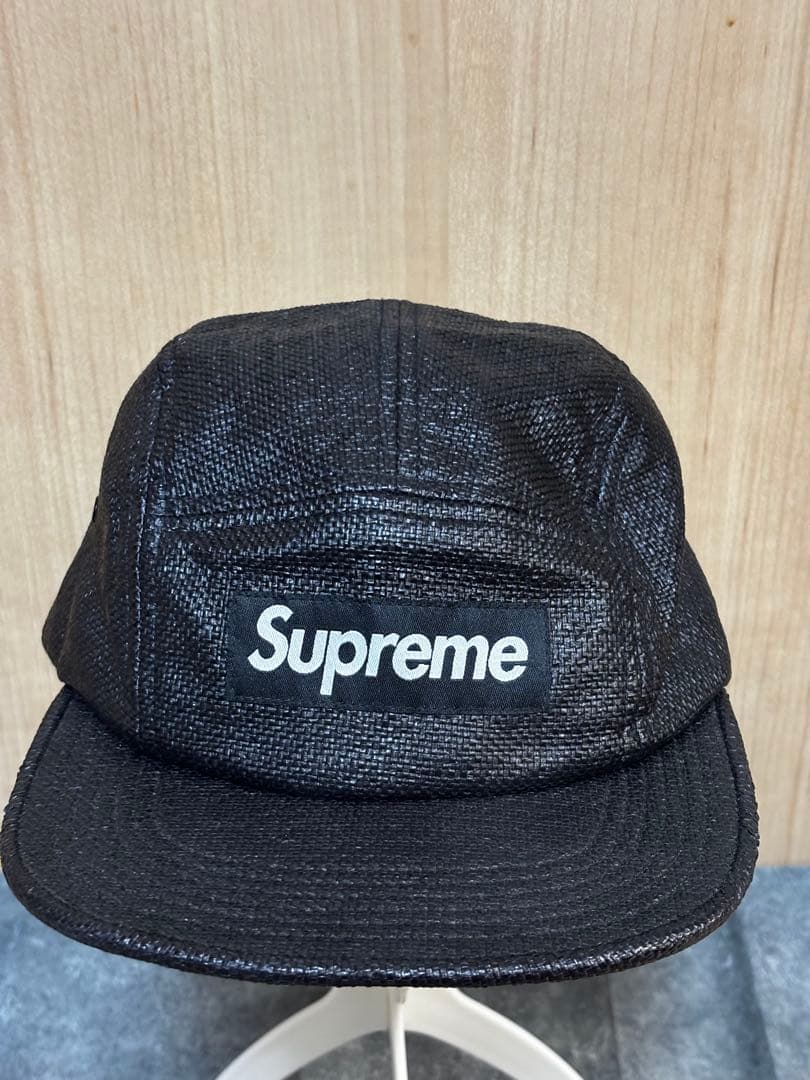 Supremeブラックキャップ USA製 - メルカリ