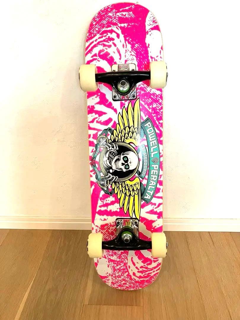 【新品同様】スケートボードコンプリート　7インチ　年中〜小学校低学年 スケボー コンプリート スケートボード 中学生男子にオススメの