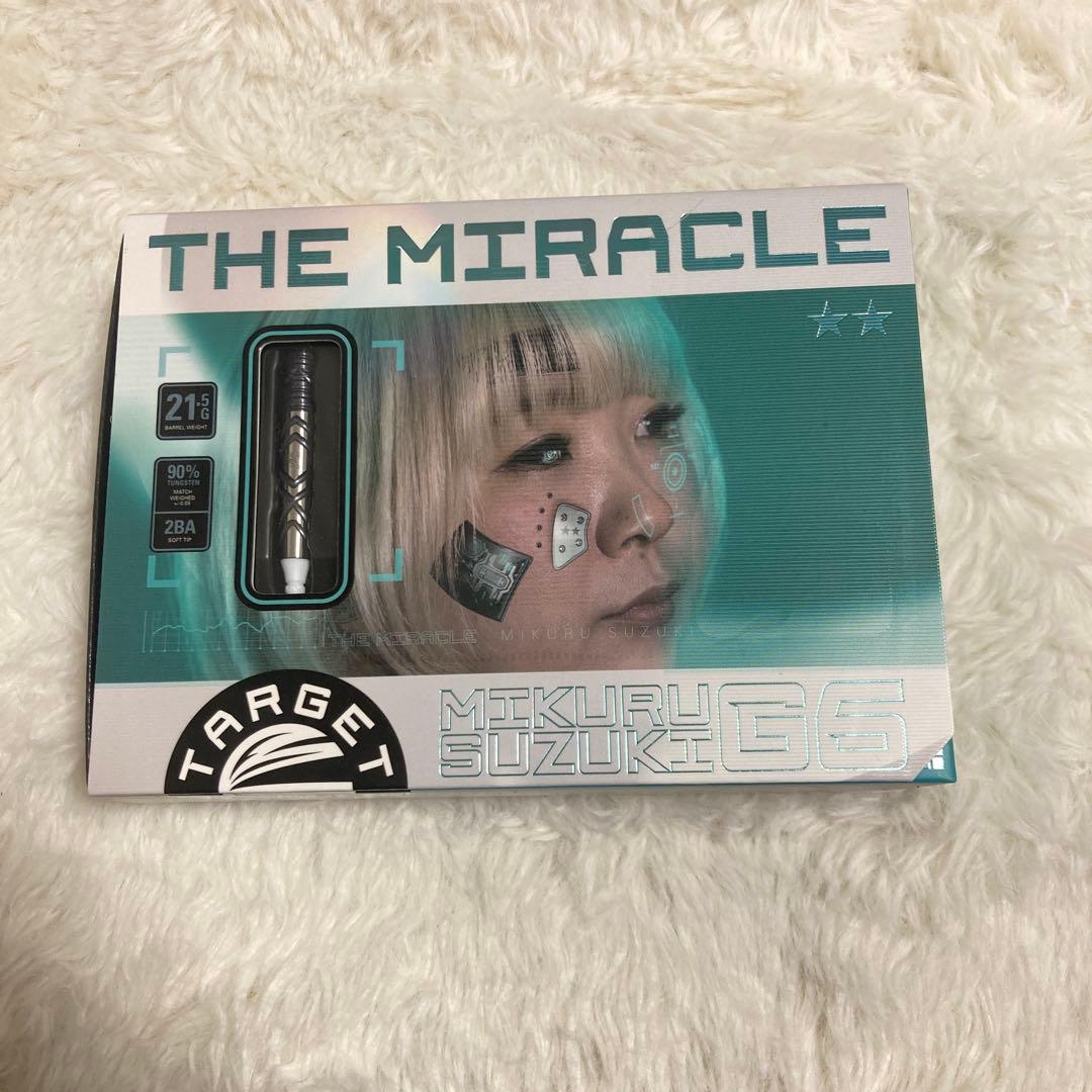 【ターゲット】 ザ ミラクル G6 鈴木未来モデル 2BA エスダーツ限定モデル バレル【ターゲット】ザ ミラクル G6 鈴木未来モデル 2BA エスダーツ