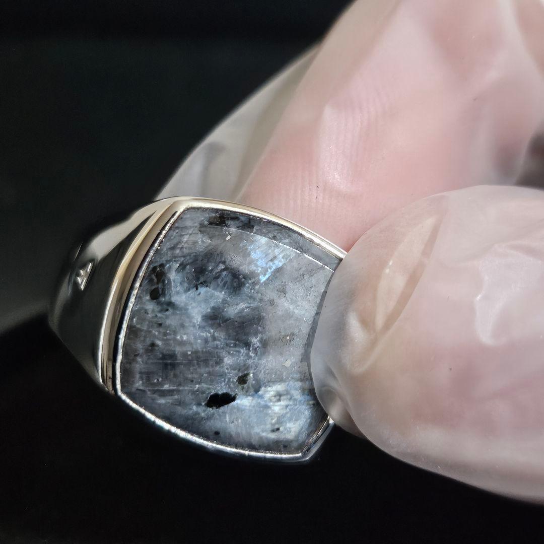 サイズ64(約23号) TOMWOOD Cushion Larvikite