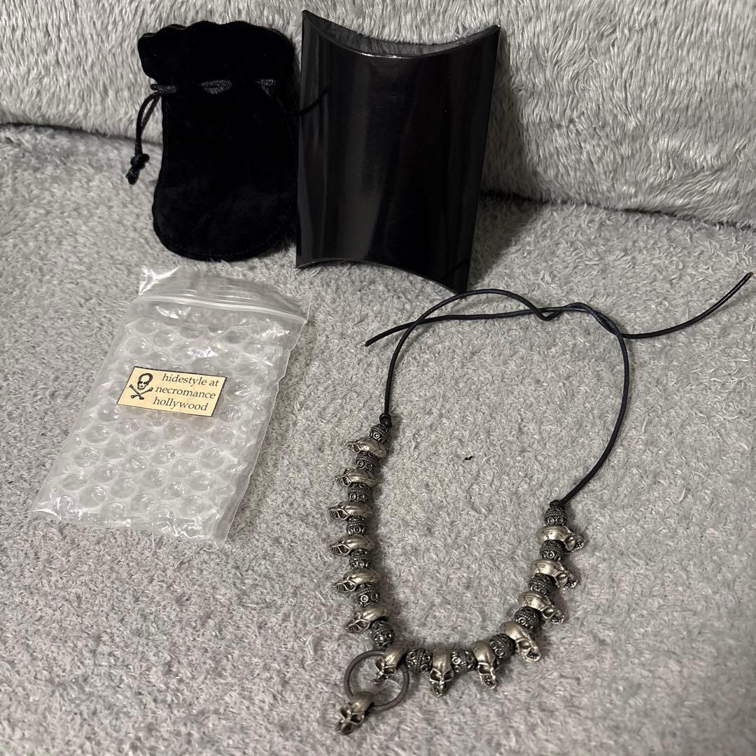 【値下】ネクロマンス スカルネックレス