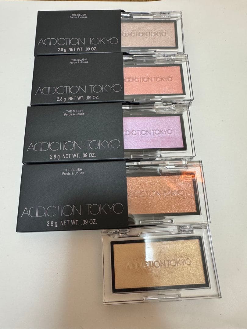 ADDICTION TOKYO ザ ブラッシュ 5色セット