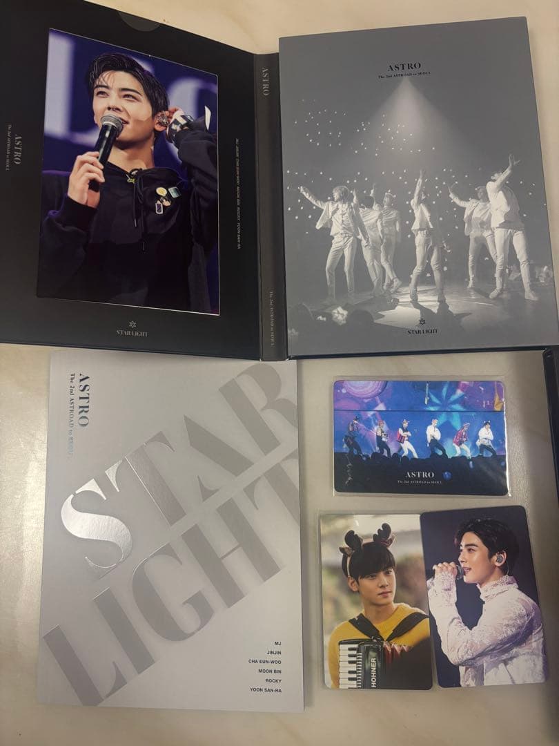 astro starlight 韓国版　チャウヌ　トレカ　ブルーレイ